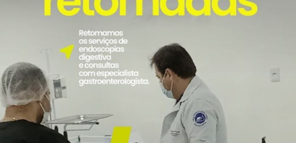 HOSPITAL RETOMA SERVIÇOS IMPORTANTES NA SAÚDE