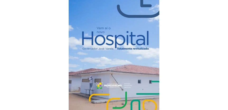 ESTÁ CHEGANDO O NOVO HOSPITAL